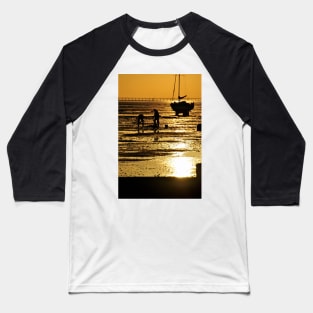 Thorpe Bay Sunset Southend on Sea Essex Baseball T-Shirt